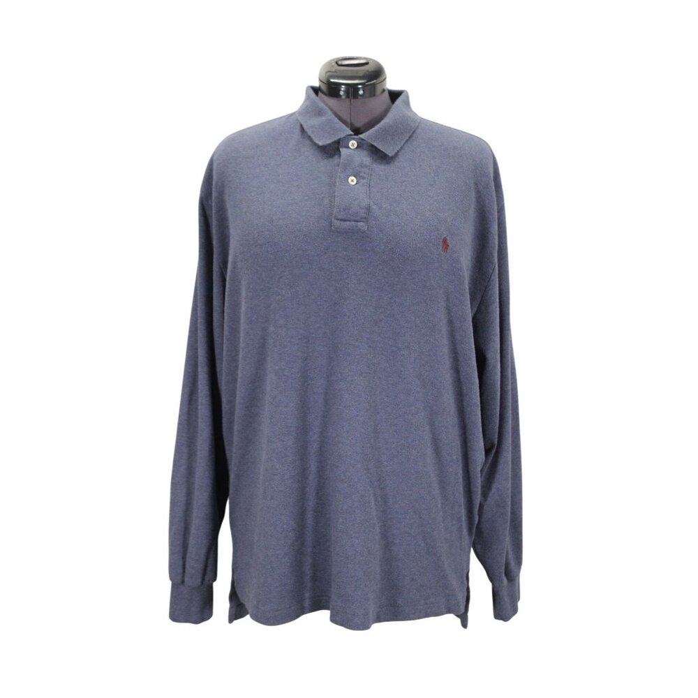 Vintage Polo Ralph Lauren collared long sleeve polo shirt L